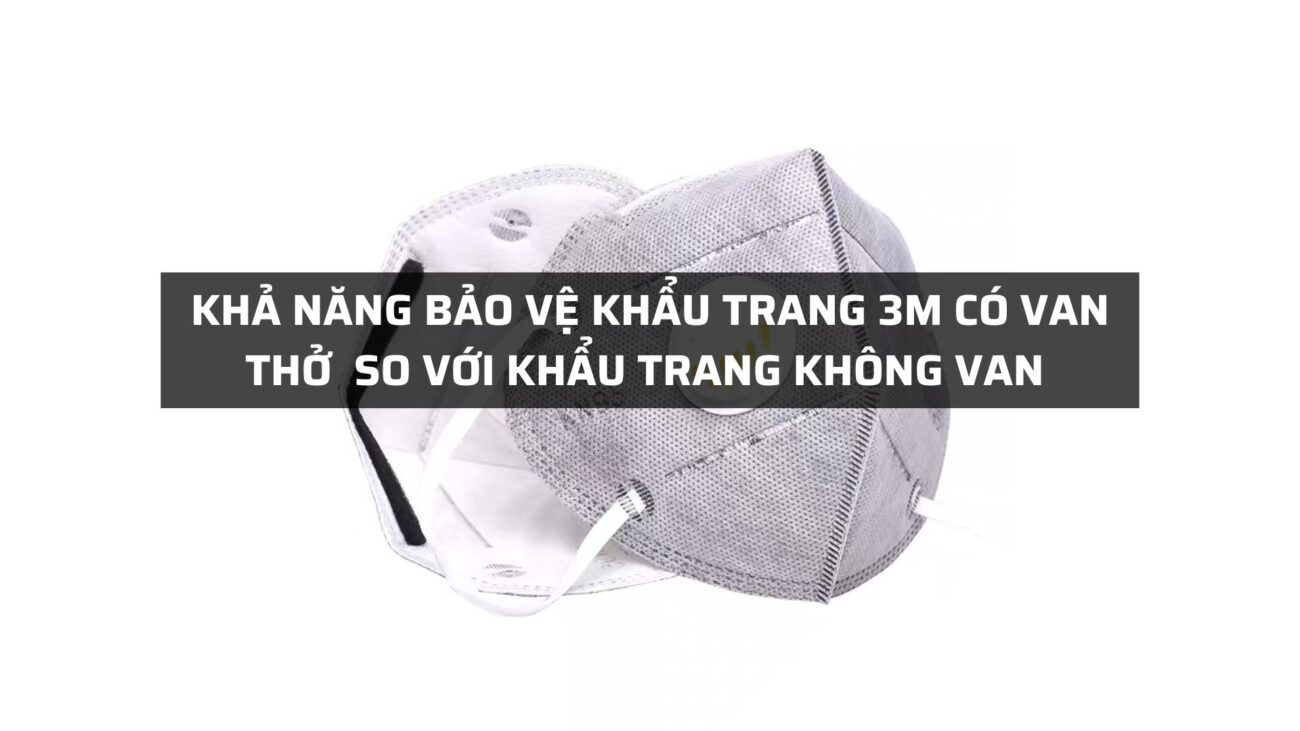 khẩu trang có van thở với không van thở
