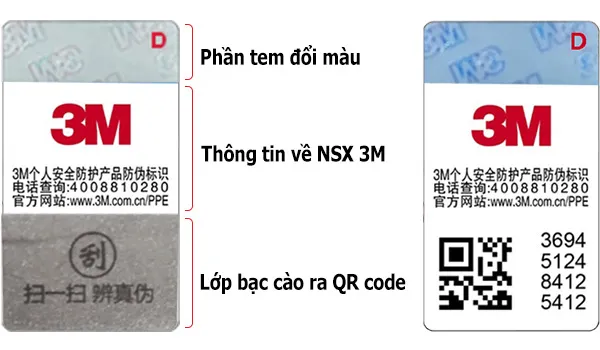 khẩu trang 3M giả